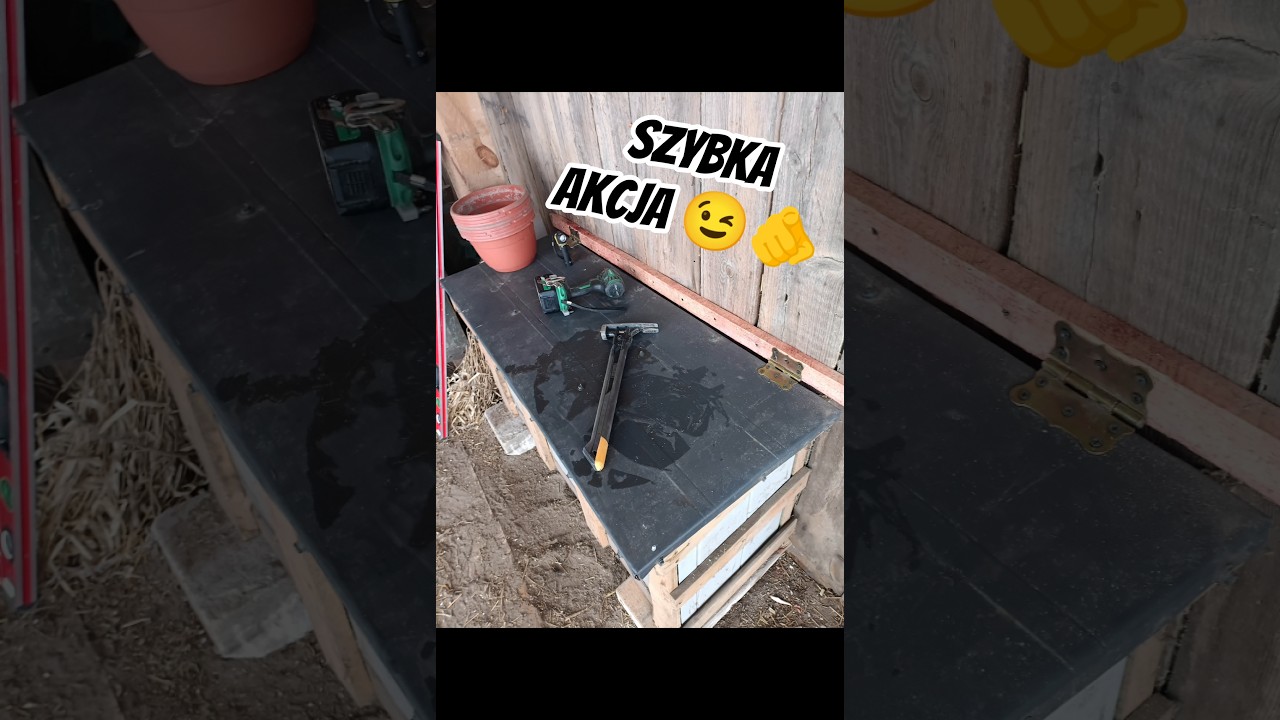 Szybka akcja 😉🫵 skrzynia na ścinki z odpad&oacute;w#fachmajster #budowlaniec #diy #narzędzia