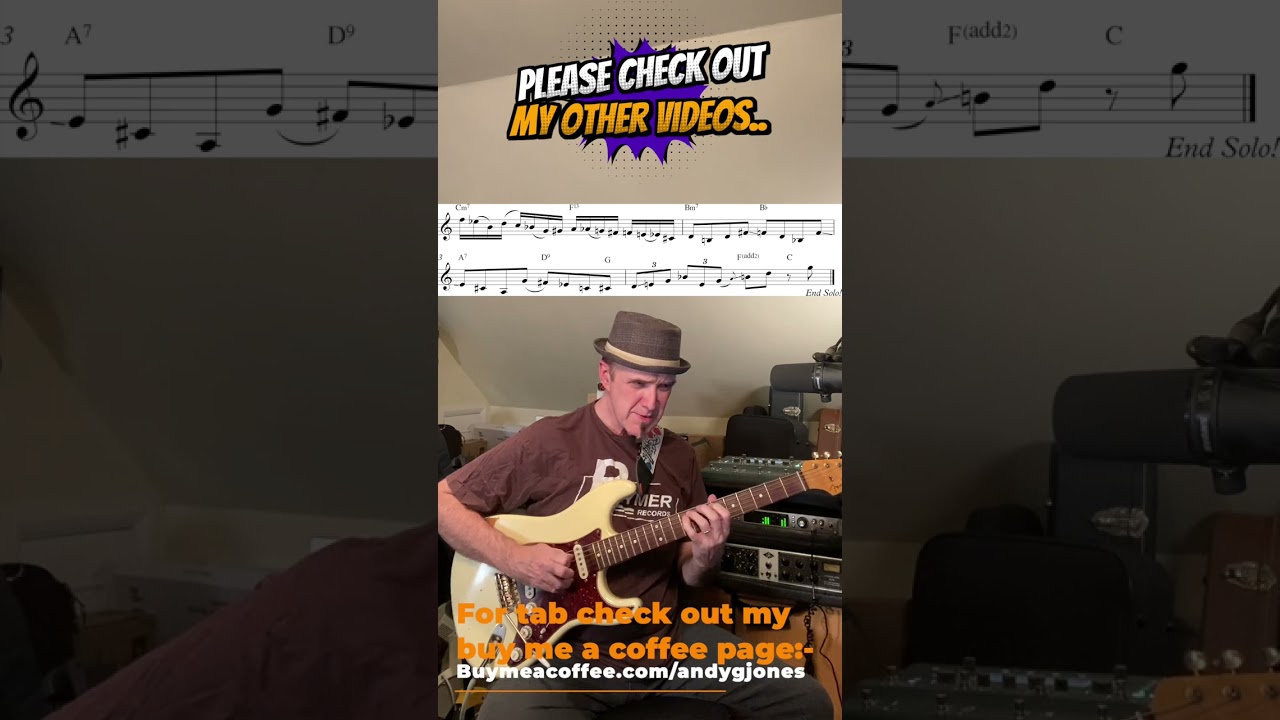 Chromatic Lick on Revelation - Robben Ford - Andy G Jones