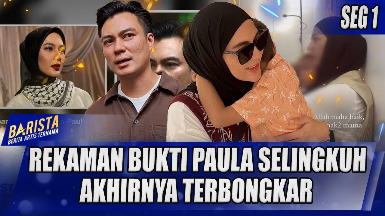 TERBONGKAR REKAMAN SUARA PAULA VERHOEVEN KEGAP SELINGKUH OLEH BAIM WONG | BARISTA