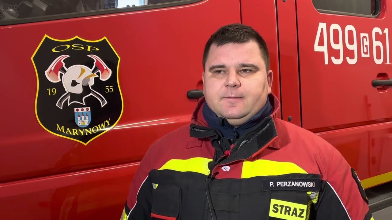 Marynowy. Pożar w bloku. Szybka reakcja uratowała mieszkańców.