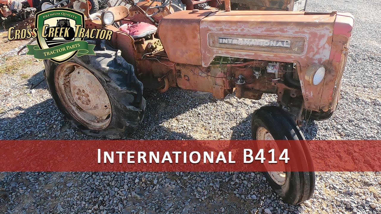 International B414 Tractor Parts