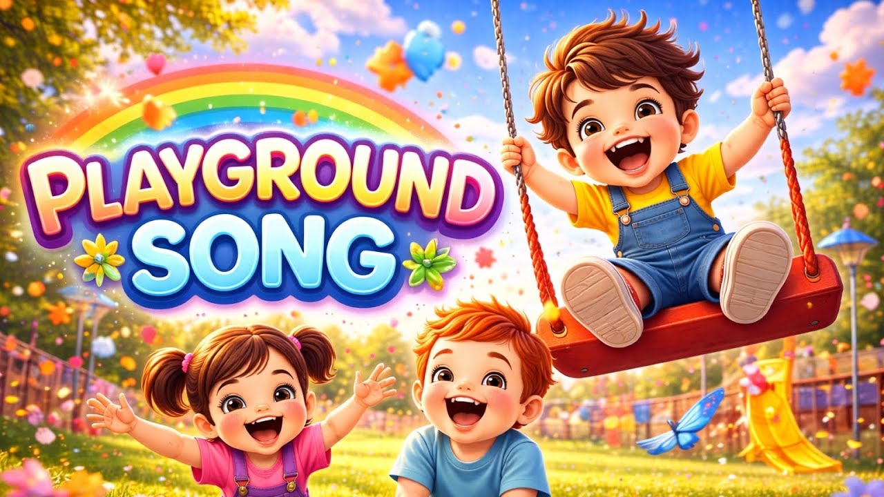 Yes yes playground 🧸 | nursery rhymes for kids | nursery song for kids #playground # cartoon 