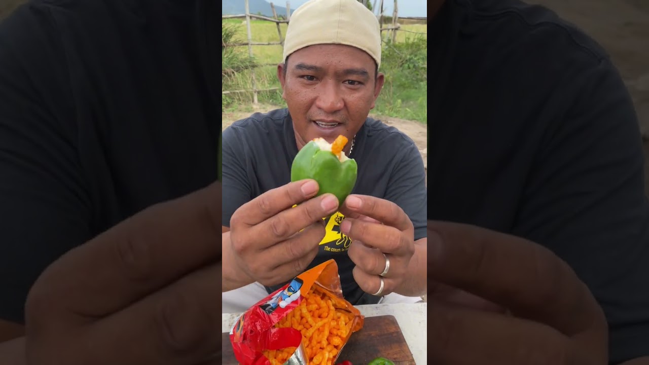 CREAMY CHEEZY BELL PEPPER W/ CHEETOS
