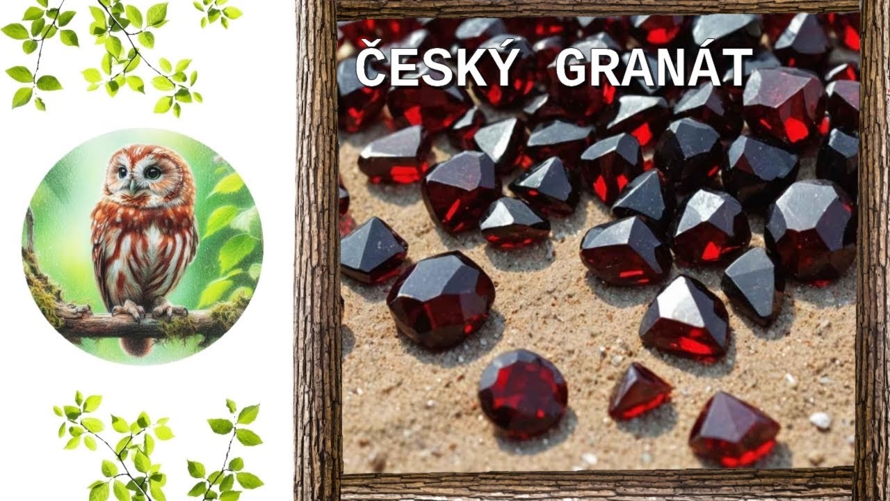 ČESKÝ GRANÁT - ZNALI HO LIDÉ JIŽ V PRAVĚKU?