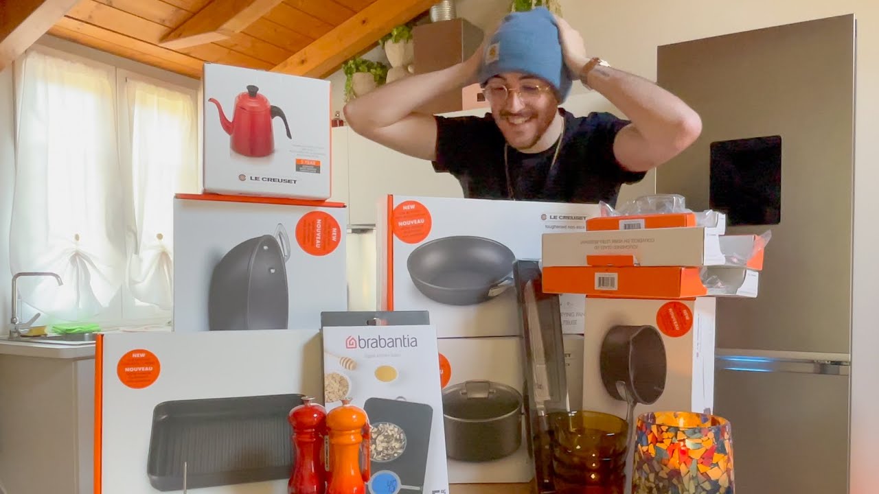 Unboxing ( molto costoso ) per la nuova cucina