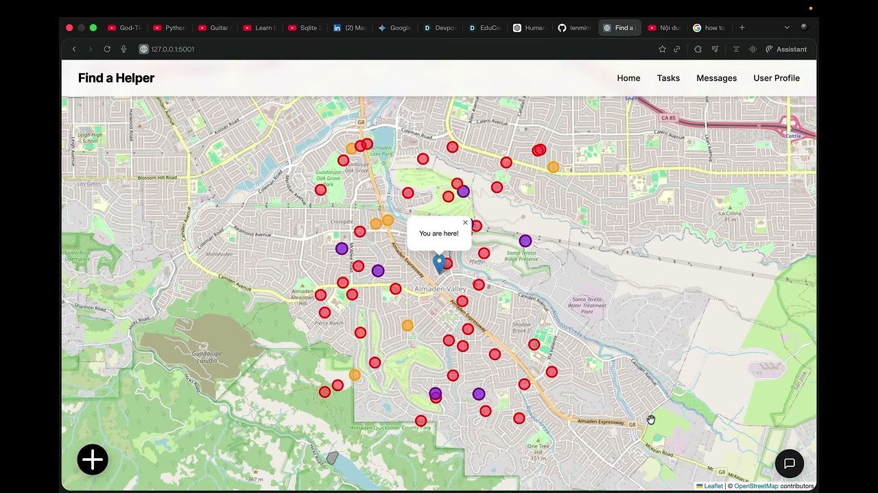 Find a Helper Demo
