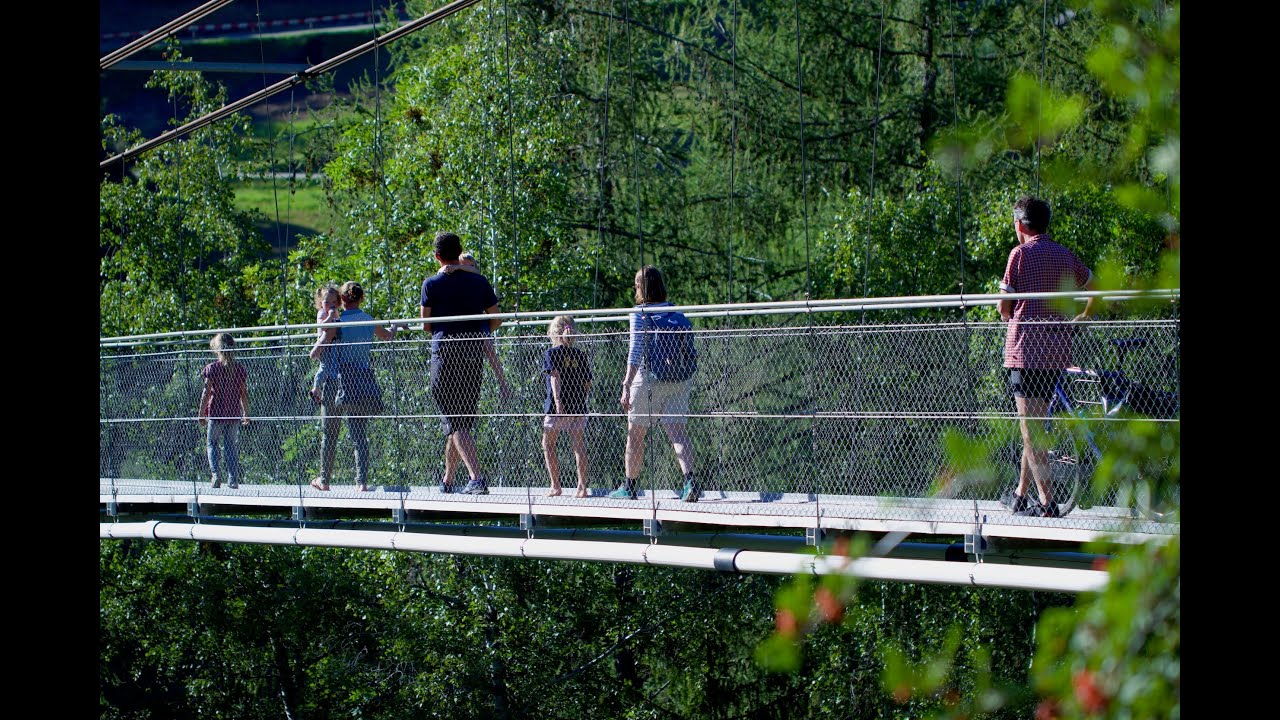 Goms Bridge(Suspension Bridge)Oberwallis