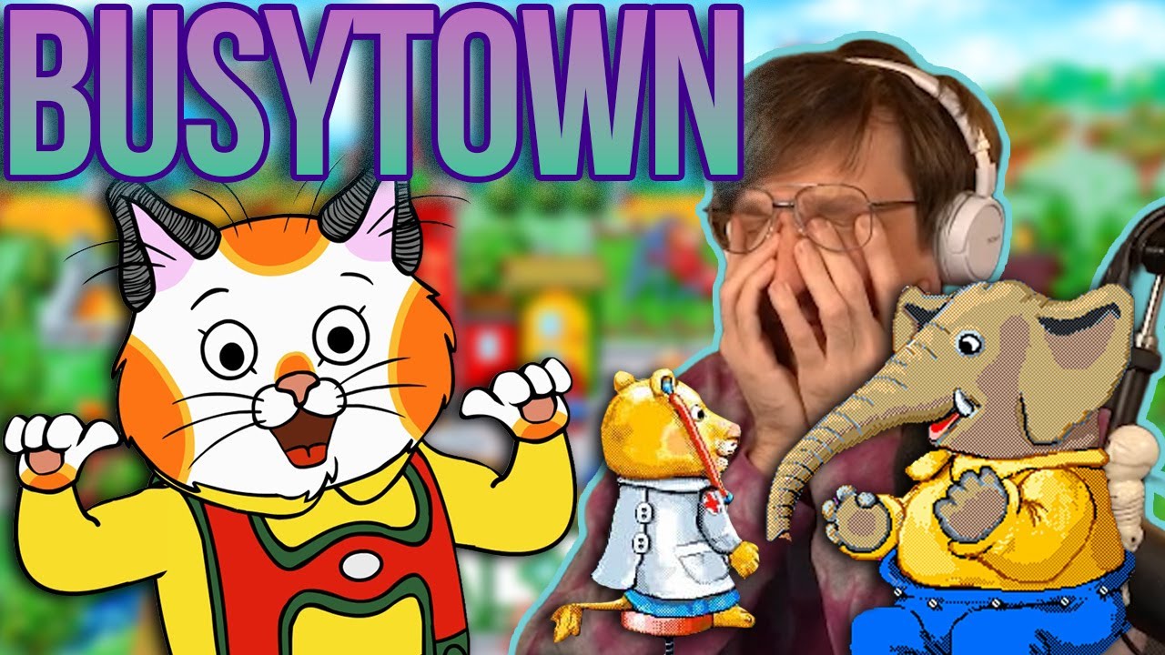 Richard Scarry's Busytown (1999), CD-Rom Educational Software, recommended for ages 3-6