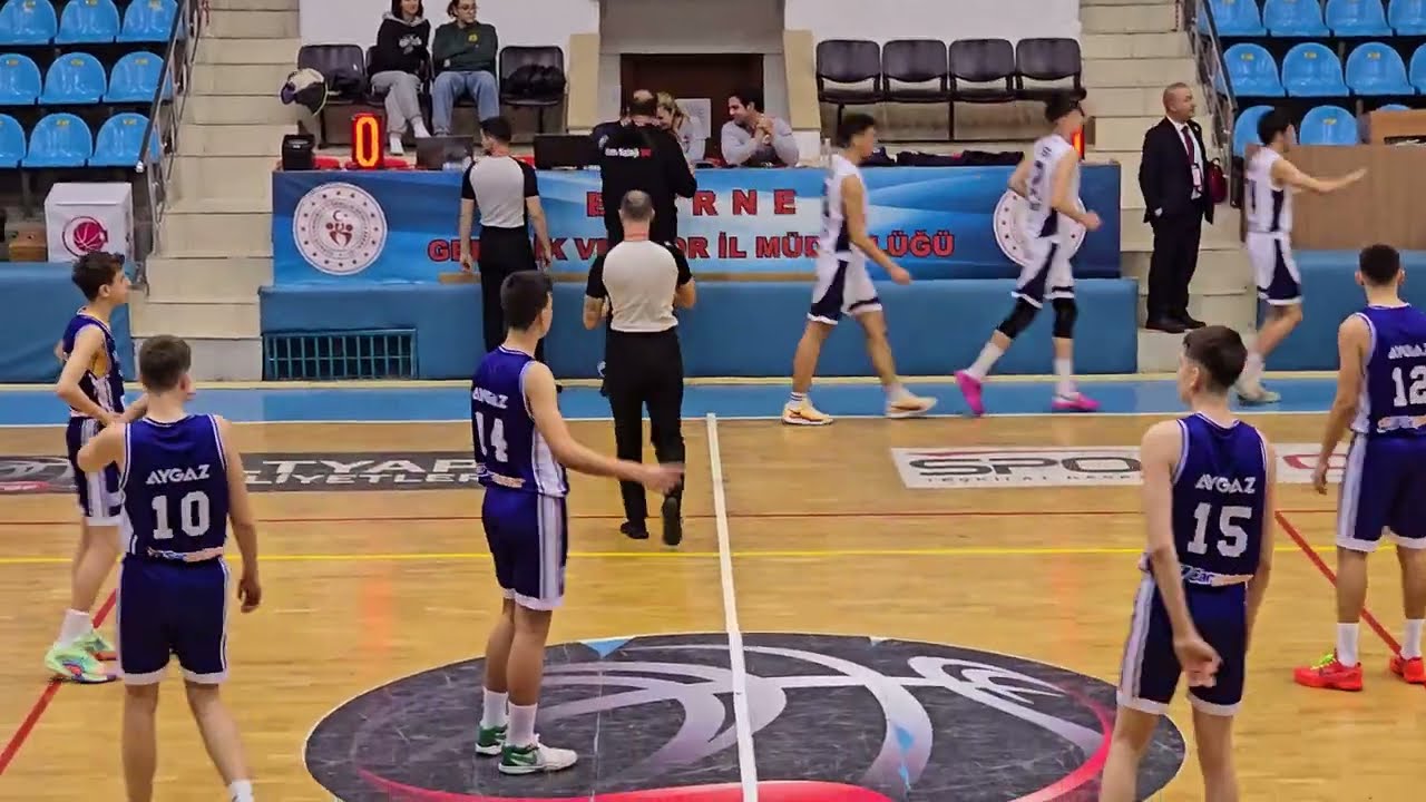 Tofaş B - Akım Koleji 🏀 U16 1. Bölge (Edirne) Şampiyonası Basketbol Maçı - 18.02.2025