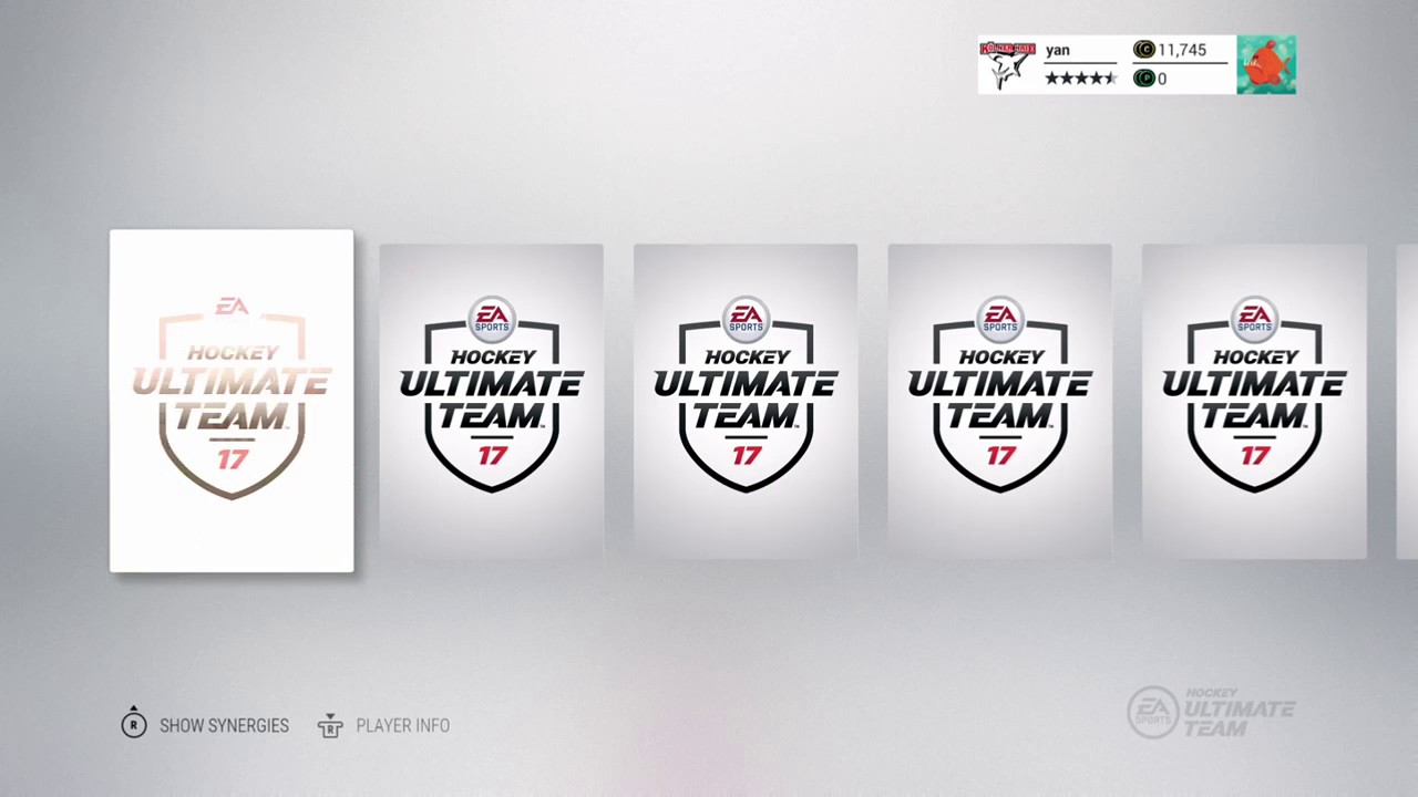 Monster Pull NHL HUT! Master Set.