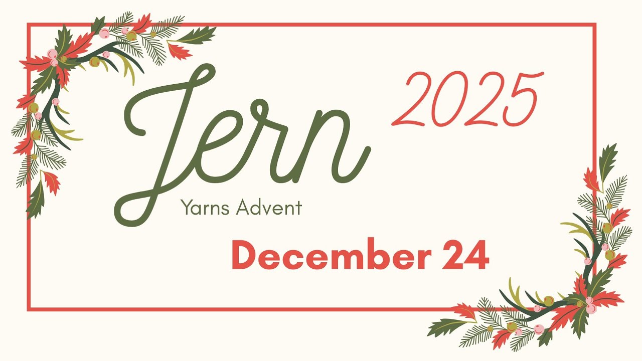 Jern Yarns adventskalender 24 kerstavond