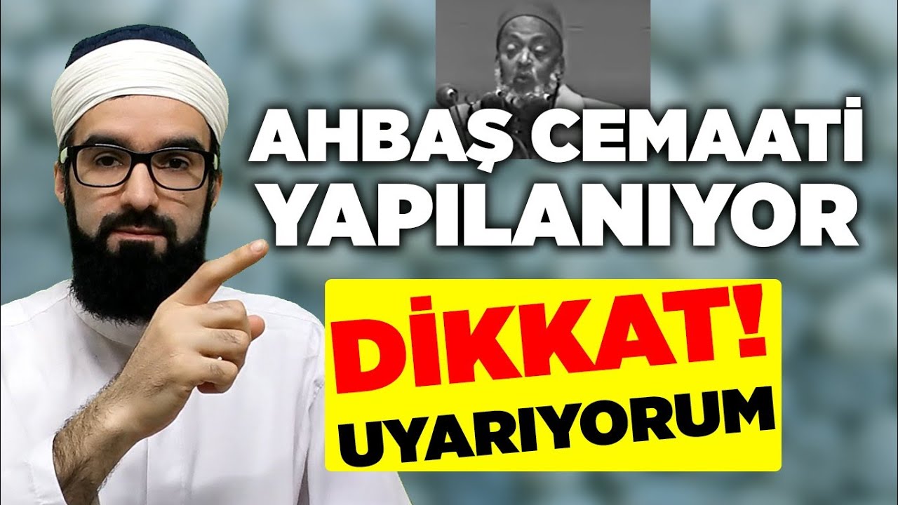 Ahbaş Cemaati Yapılanıyor DİKKAT / UYARI