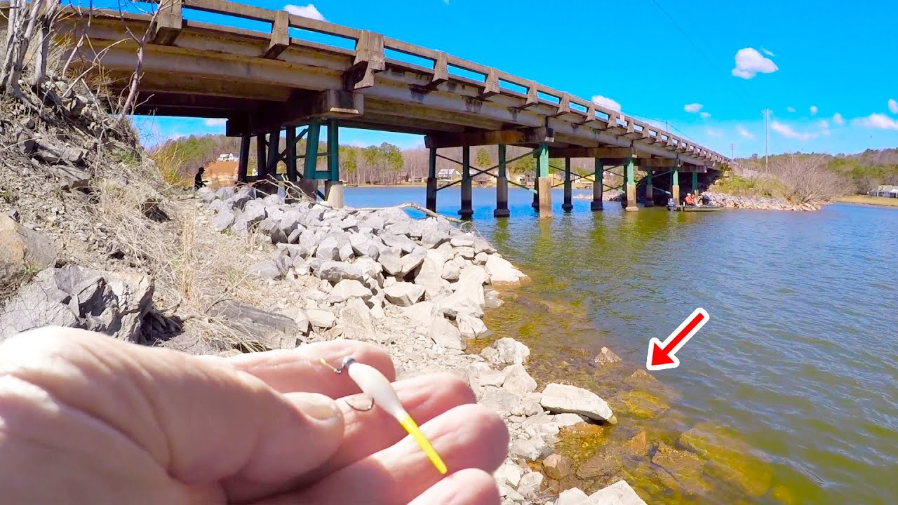 One Of The Easiest Ways To Catch Crappie From The Bank!