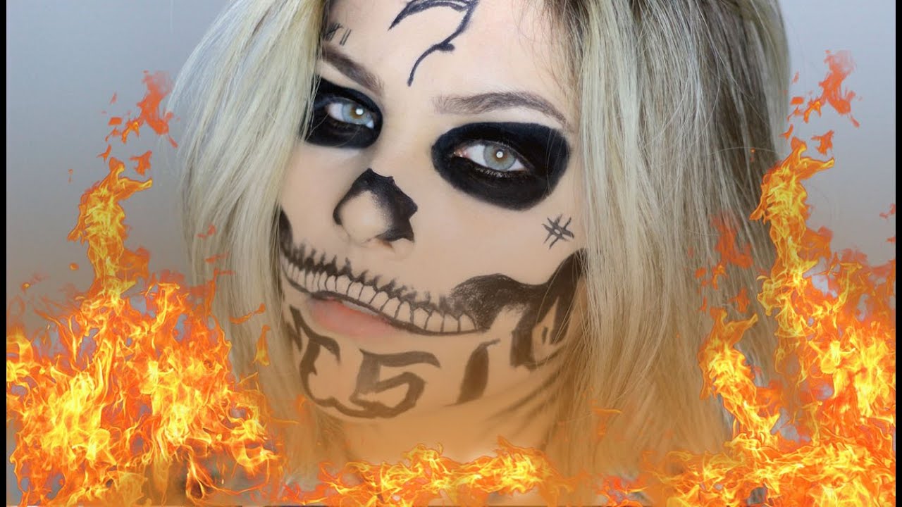 Maquiagem Artística El Diablo do Esquadrão Suicida - Gabriela Capone