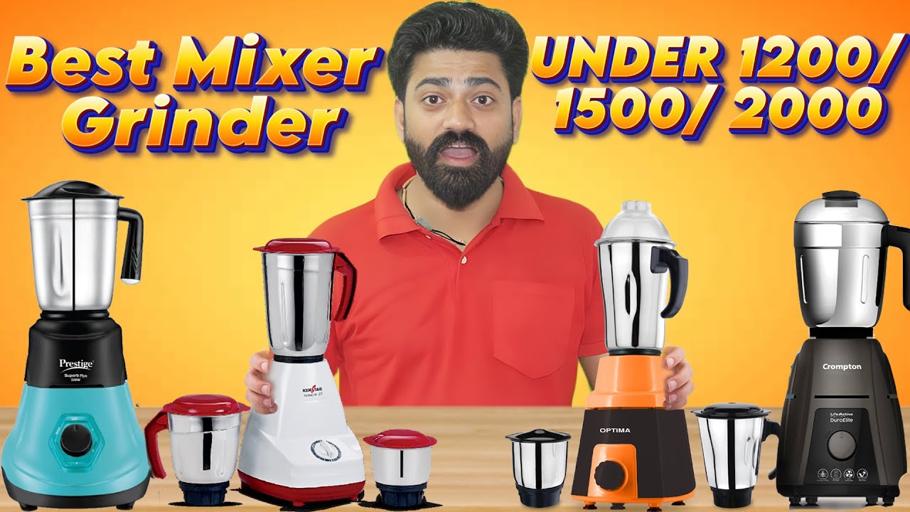 Best Mixer Grinder Under 1400/ 1500/ Mixer Juicer Grinder For Home | Heavy Duty Masala Grinder