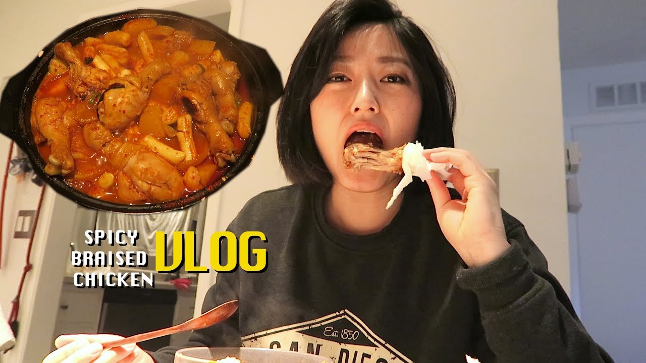 [vlog] Spicy Braised Chicken 🍗