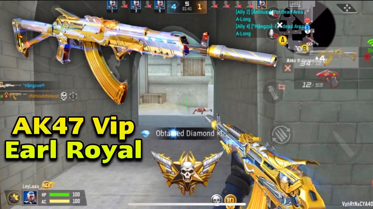CrossFire Legends: Test AK47 Vip - Earl Royal