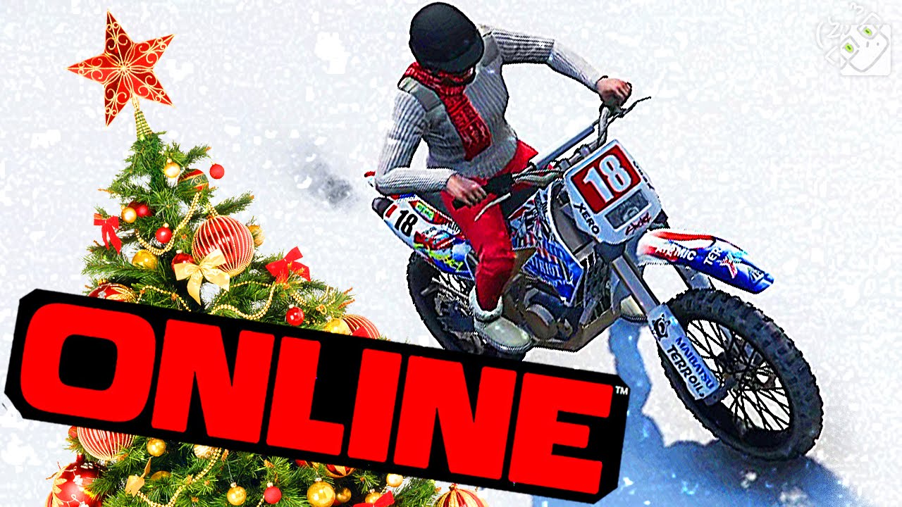 НОВОГОДНЯЯ ГОНКА в GTA ONLINE!