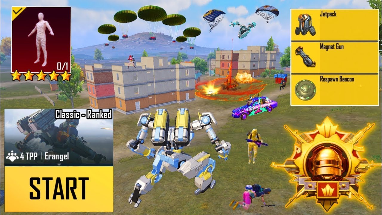 THE REAL POWER OF NEW ROBOT IN THIS MODE 🔥 pubg mobile bgmi