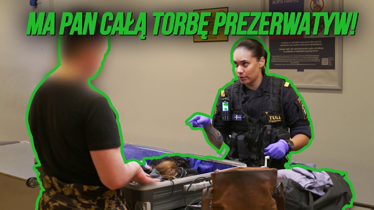 Celniczka podejrzewała pasażera o prostytucję! | Celnicy na straży Szwecji