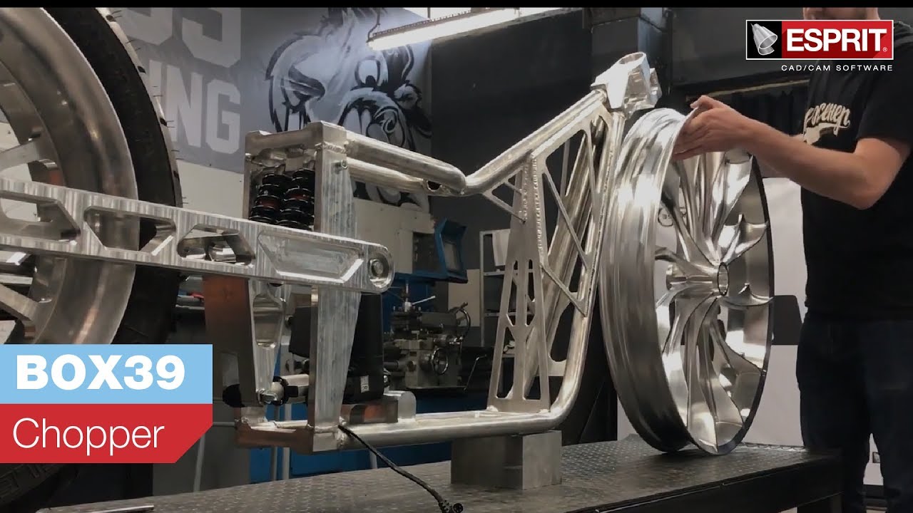 ESPRIT CAM - Box39 & Guido -  Custom Chopper
