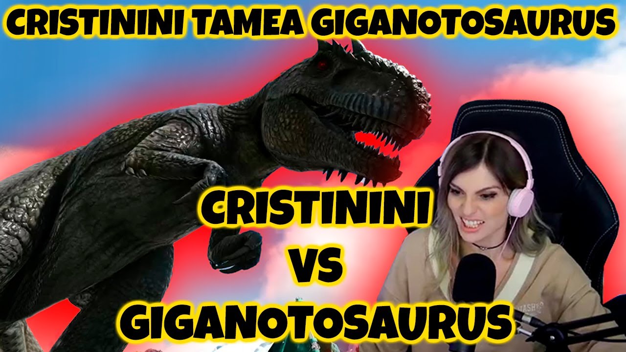 Cristinini Tamea Giganotosaurus ella sola en ARKADIA