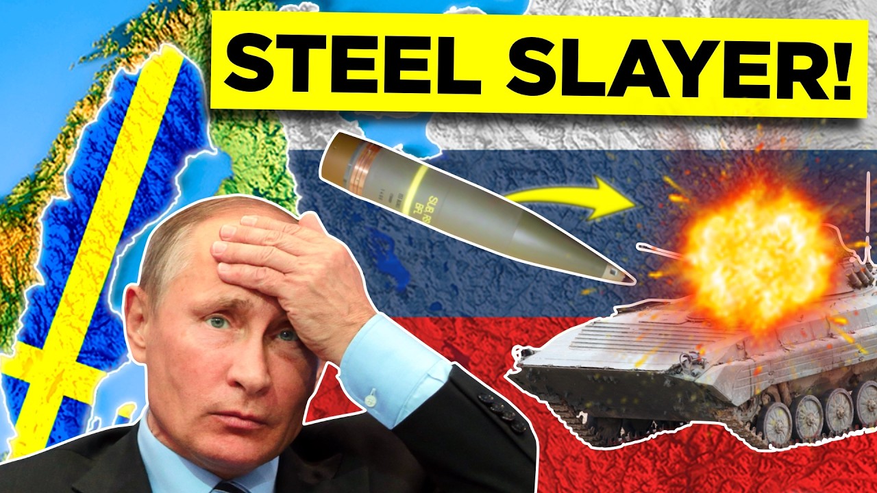 Sweden&rsquo;s BONUS Shell SLAUGHTERS Russian Tanks