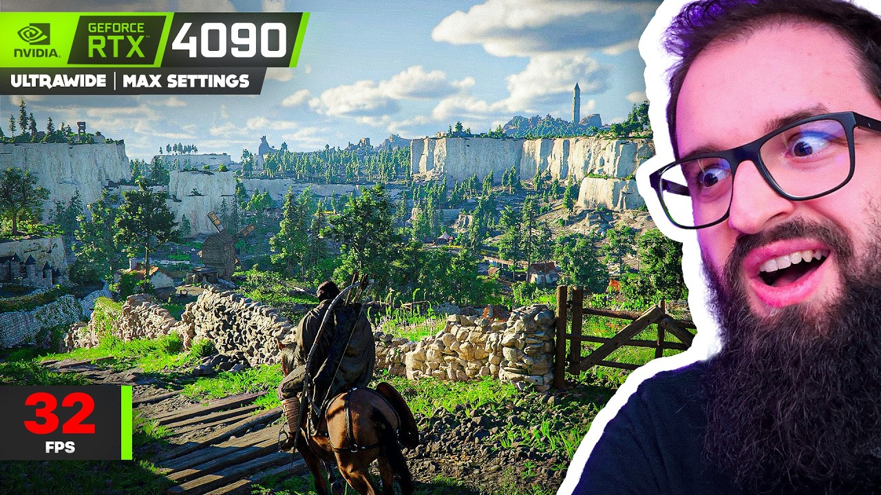 🔥 FRYING THE  RTX 4090?? Crimson Desert (Cinematic Max Settings)