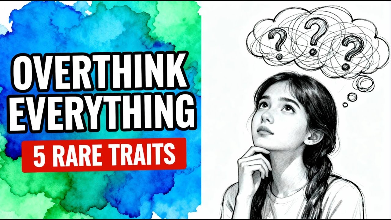 If You Overthink Everything, You Have These Rare Traits