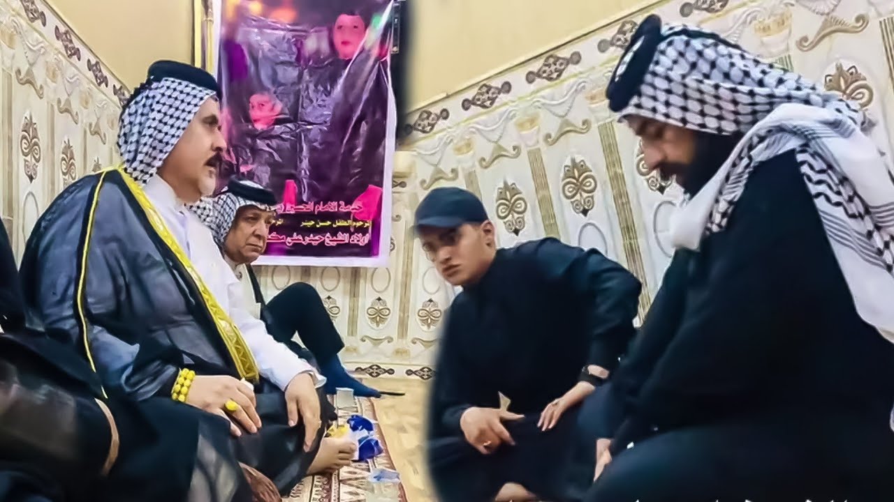 فاجعة البصره وصول الشيخ ابو ياسر يواسي ابو الاولاد الاربعه ويسولفله قصه!!