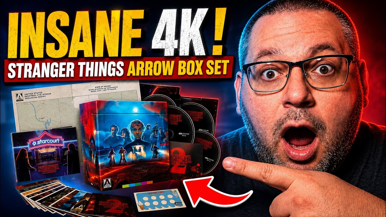 Stranger Things Arrow Video 4K | Full Box Set Review & Unboxing