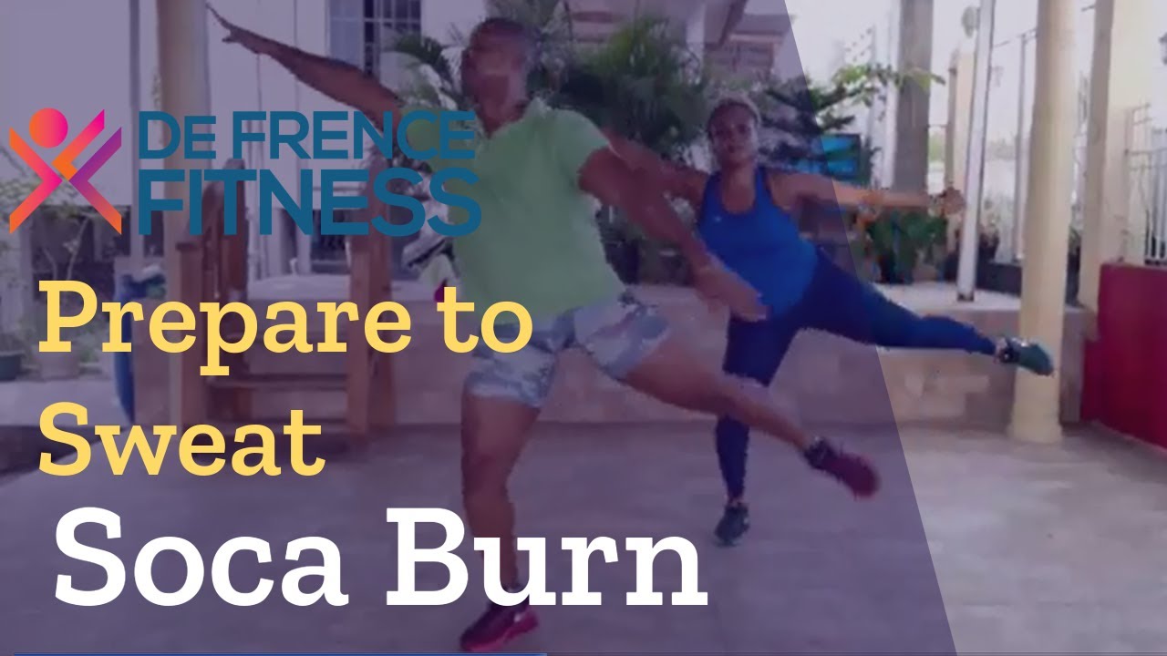 De Frence Fitness | Aerobics |  Version 8 | Weight Loss | Workout  Cardio | Soca Burn