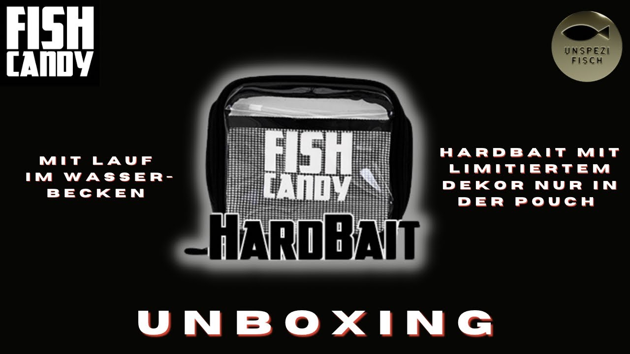 FishCandy Hardbait Pouch - Mit Lauf im Wasser -Unboxing-