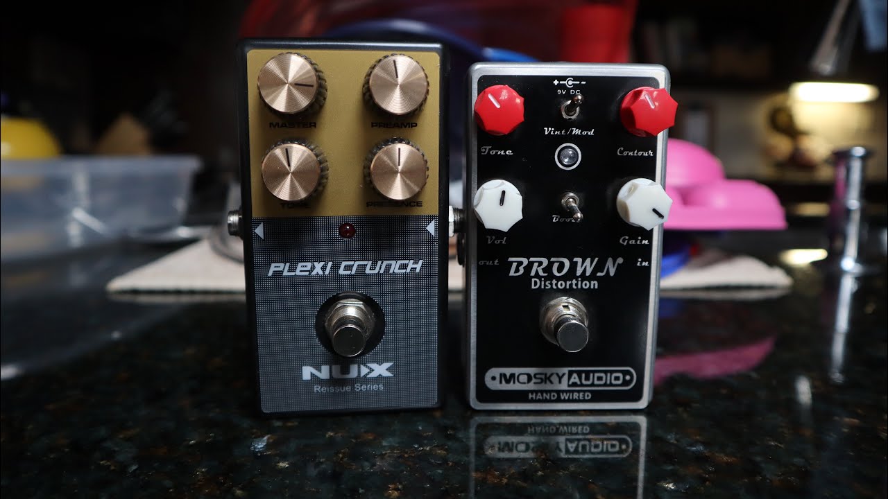 The Mosky Audio Brown vs. The Nux Plexi Crunch! Presented by AJL music!