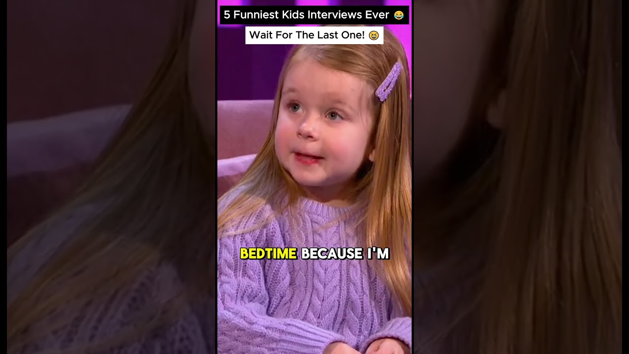 Funniest Kids Interviews Ever 😂 | 5 Viral Kid Moments Compilation 33 #funny #kids #comedy