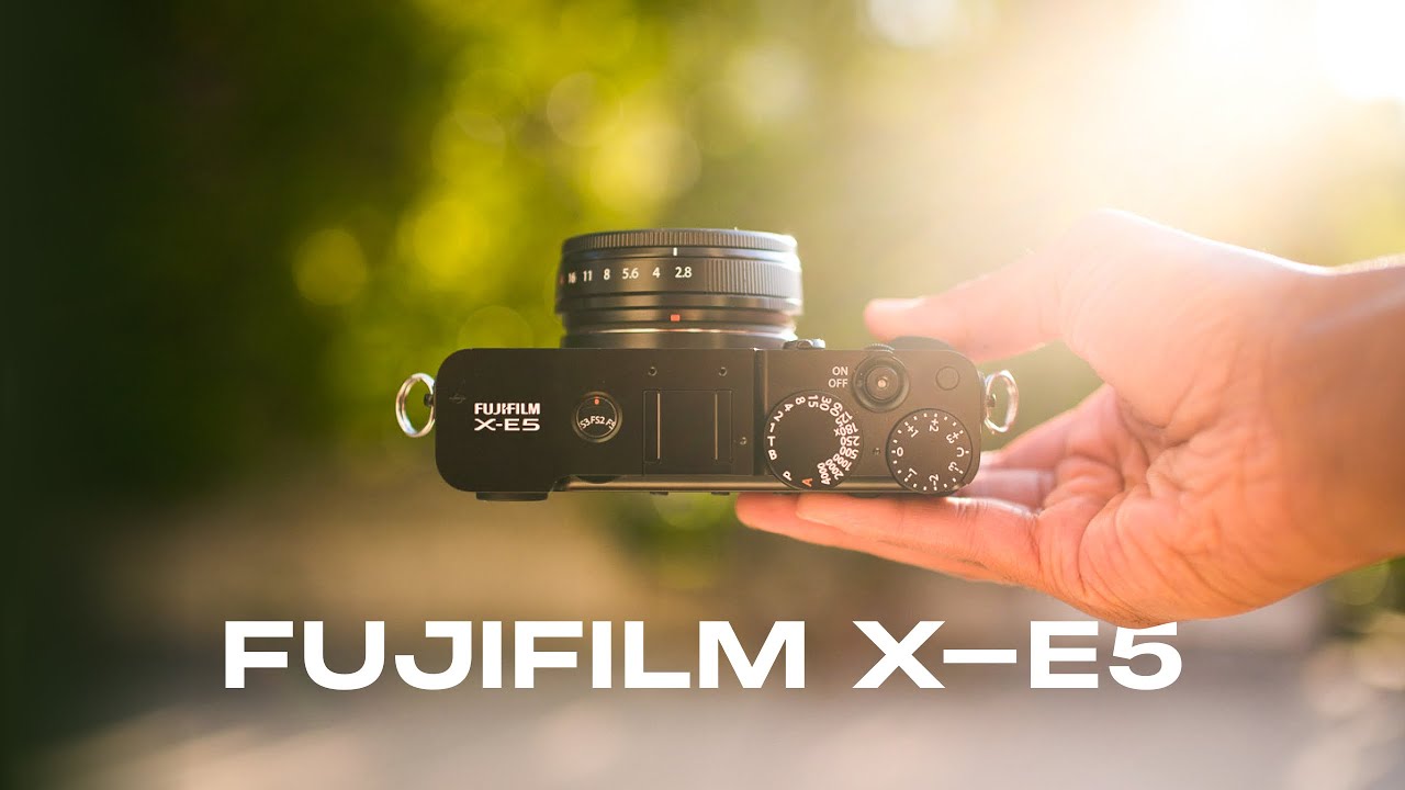 Using the Fujifilm X-E5 as my daily camera for a week