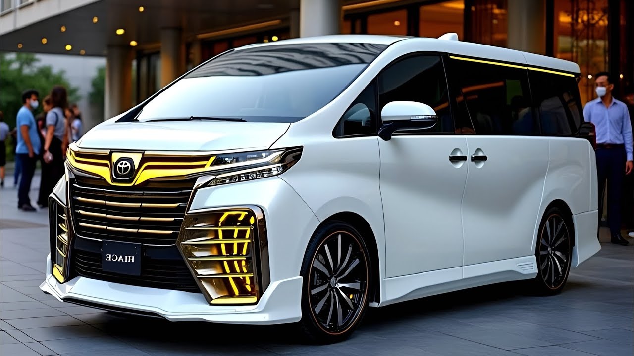 2027 Toyota Hiace Custom Luxury Van — Future VIP Concept with Hotel-Style Interior