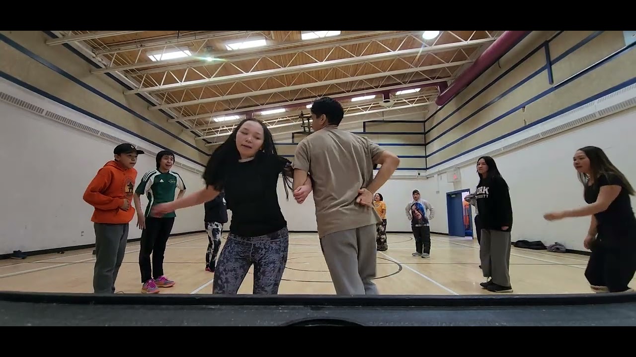 Ikpiarjuk Mumiqtiit Square Dance Practice- Igloolik Bound for Nunavut Quest 2025