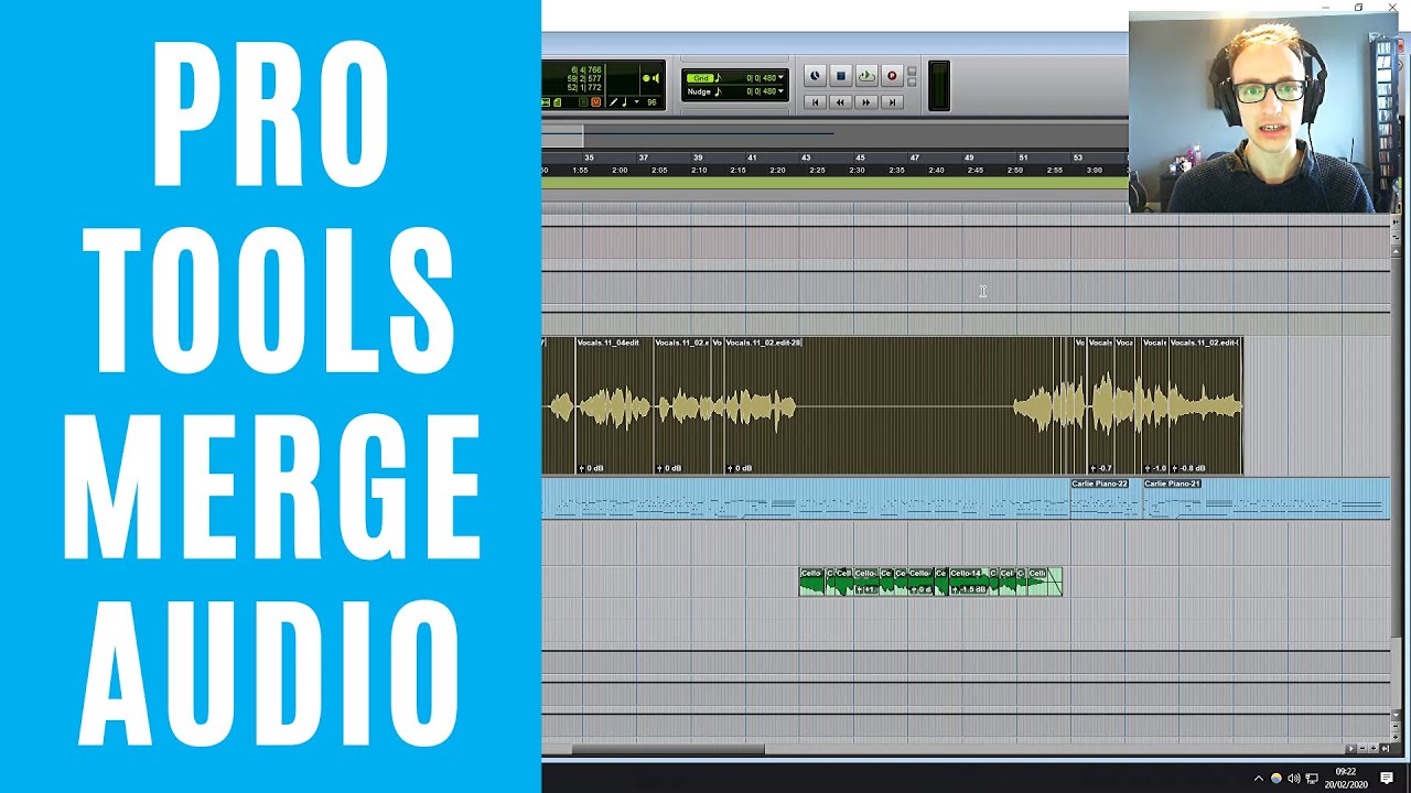 Как объединить аудио в Pro Tools (краткое руководство)
