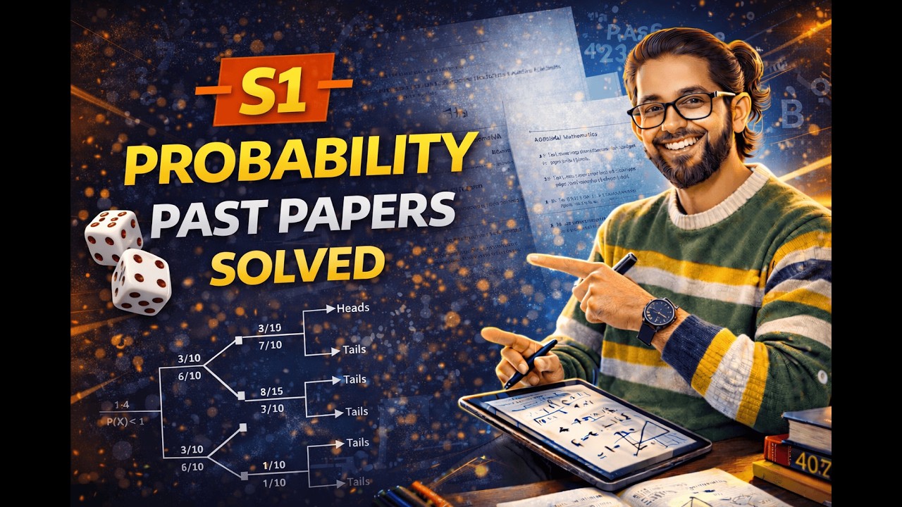 A Level Maths 9709 S1 | Probability Past Paper Questions | Cambridge Statistics 1