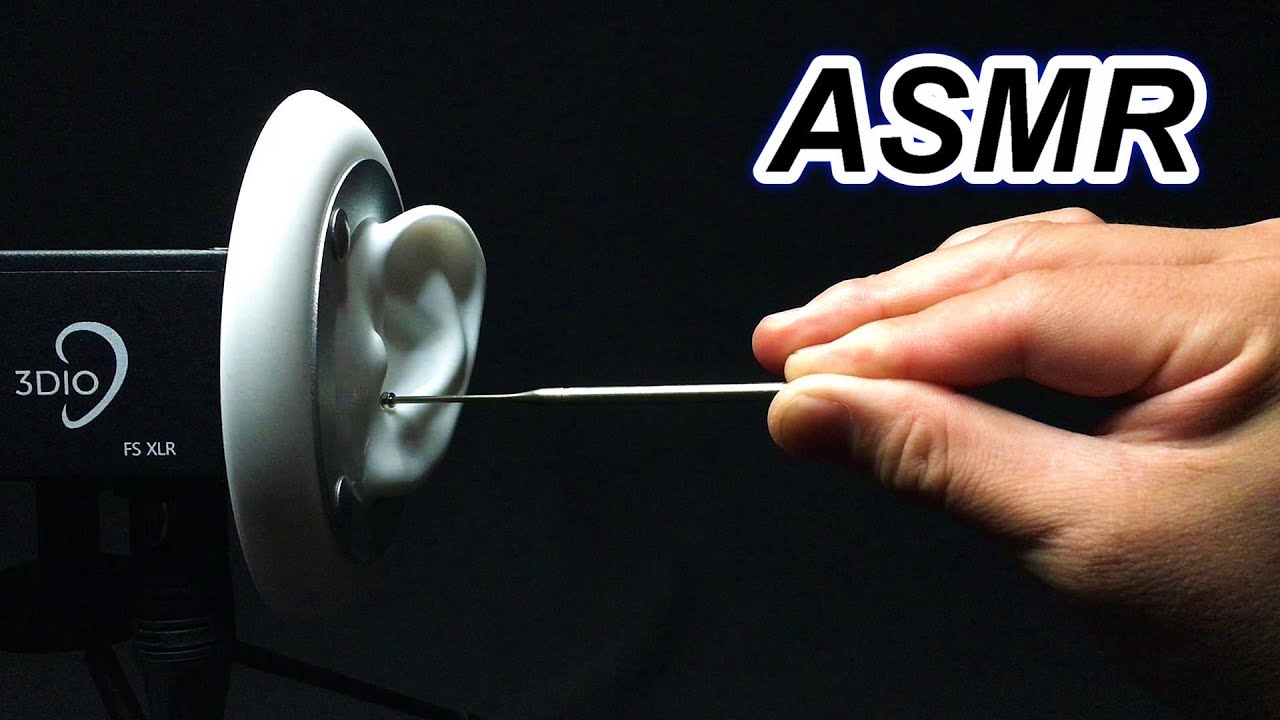 【ASMR】鼓膜ごと逃がさずかき出す３６０°ハードタイプ耳かき音　　音フェチ