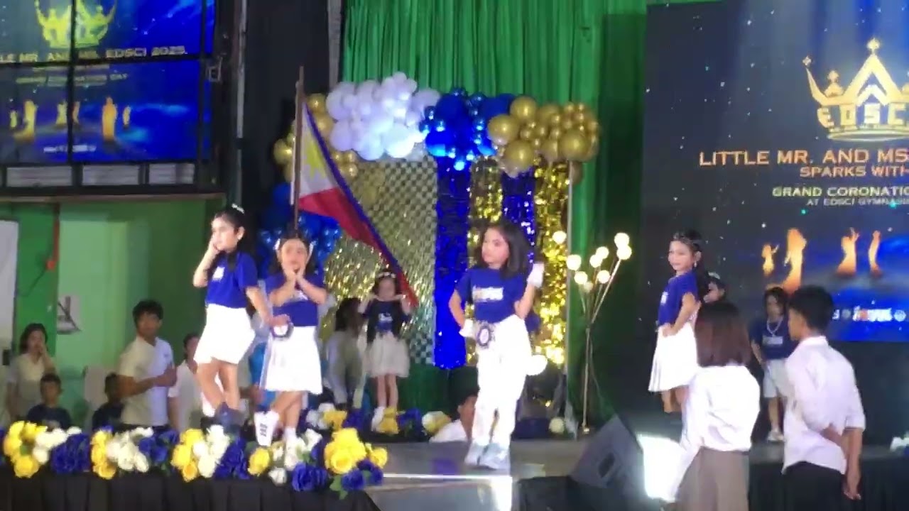 Production number for Little Mr & Ms EDSCI 2025 #Kinder ECE DAEPARTMENT