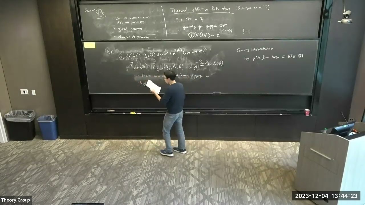 Nathan Benjamin - High dimension operators for high dimension CFTs 12-4-23