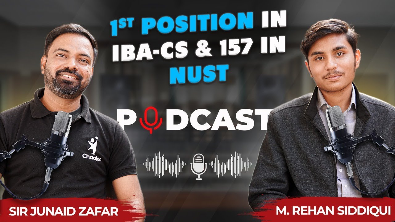 How I Secured 1st Position in IBA-CS & Scored 157 in NUST and Got Admission in FAST