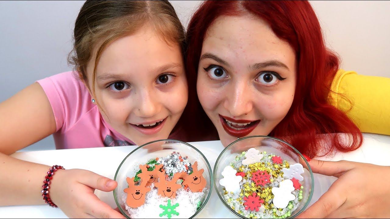 SLIME de CRACIUN Challenge / Christmas Slime Challenge