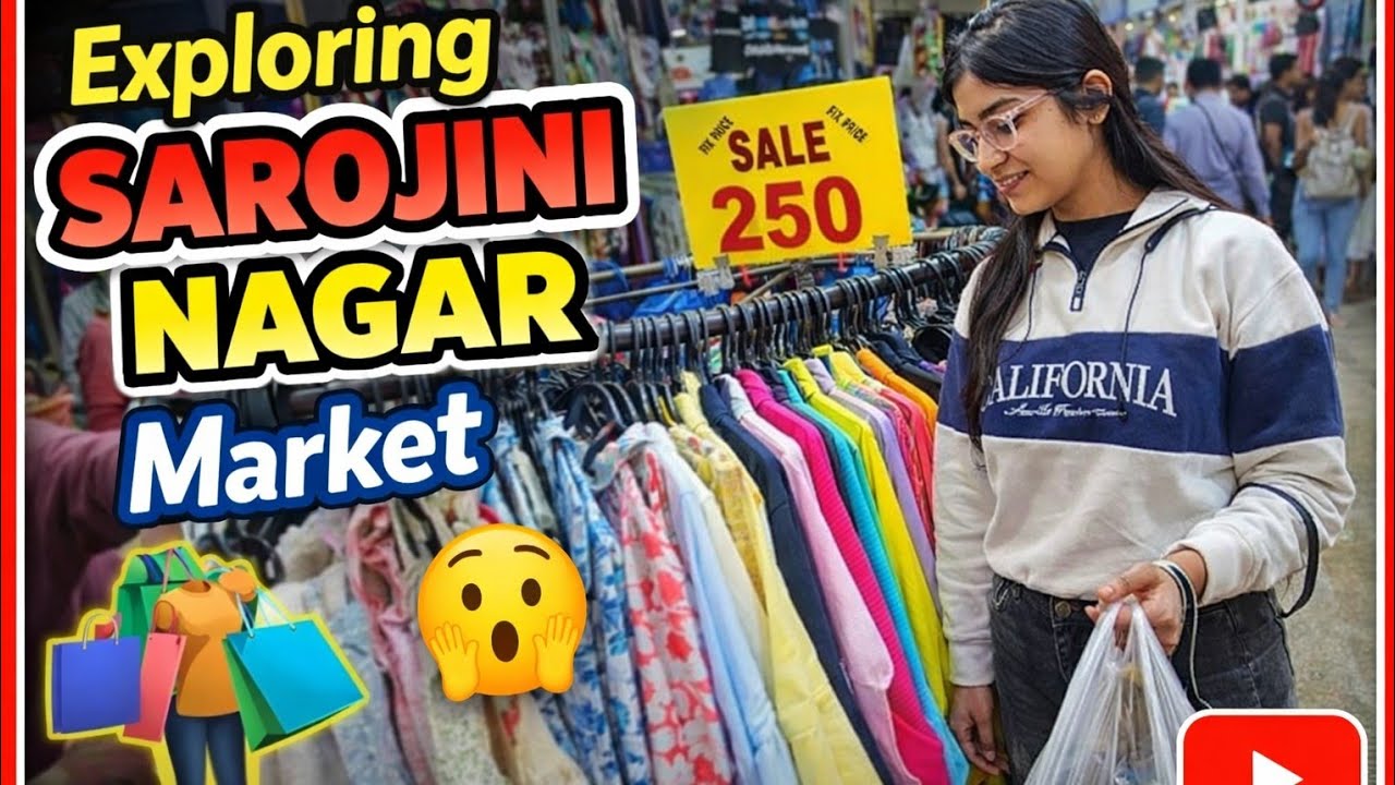 Sarojini Nagar Market Still Open 😱 | Cheap Prices, Huge Variety | Full Market Explore Vlog