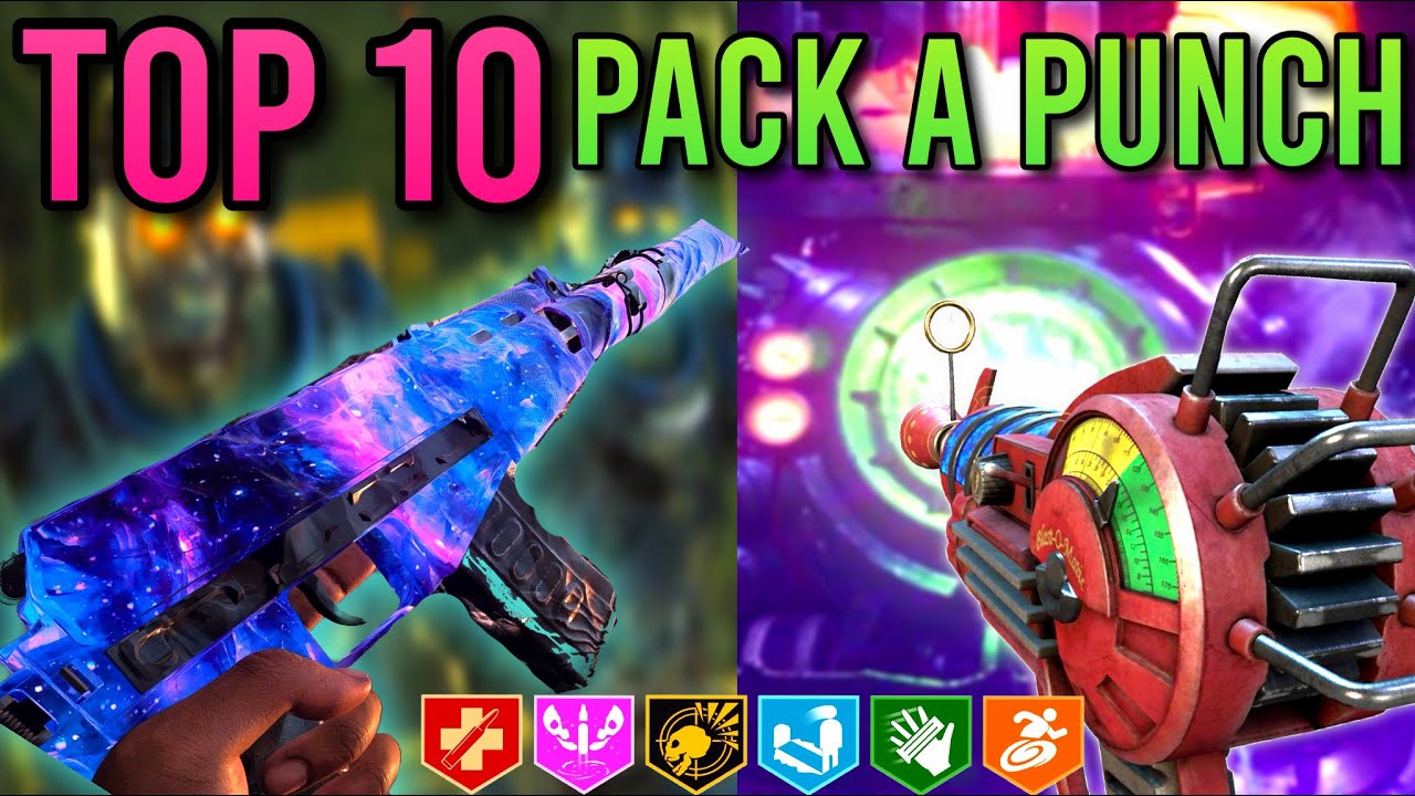 Top 10 BEST PACK A PUNCHED Guns In Black Ops 6 Zombies!