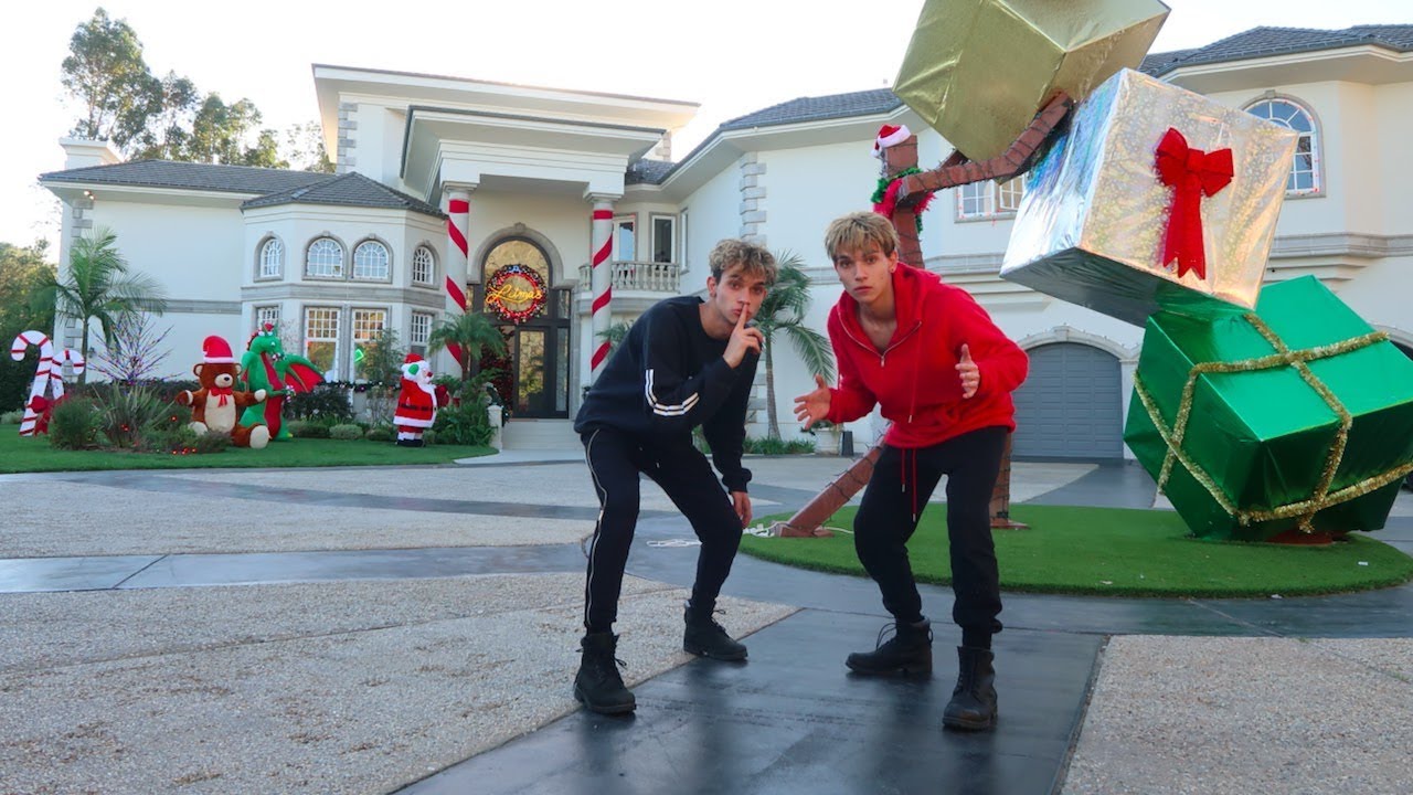 WE BROKE INTO THE TEAM 10 HOUSE! (JAKE PAUL CAUGHT US)