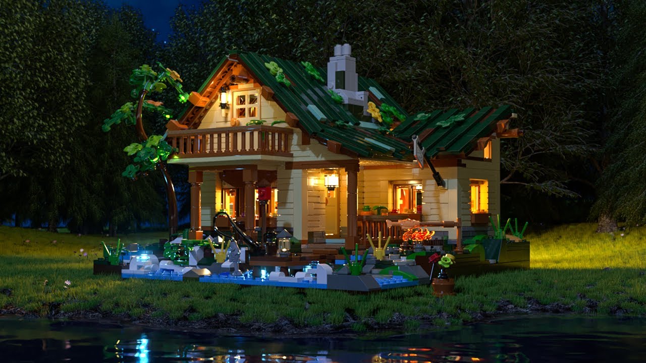 Funwhole - FH9004 Lakeside Lodge Building Set