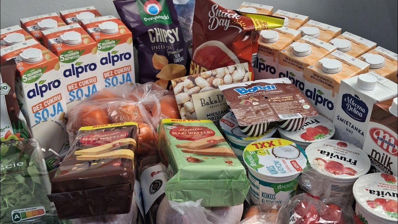 Закупка продуктов на 120$ | Очень много молока